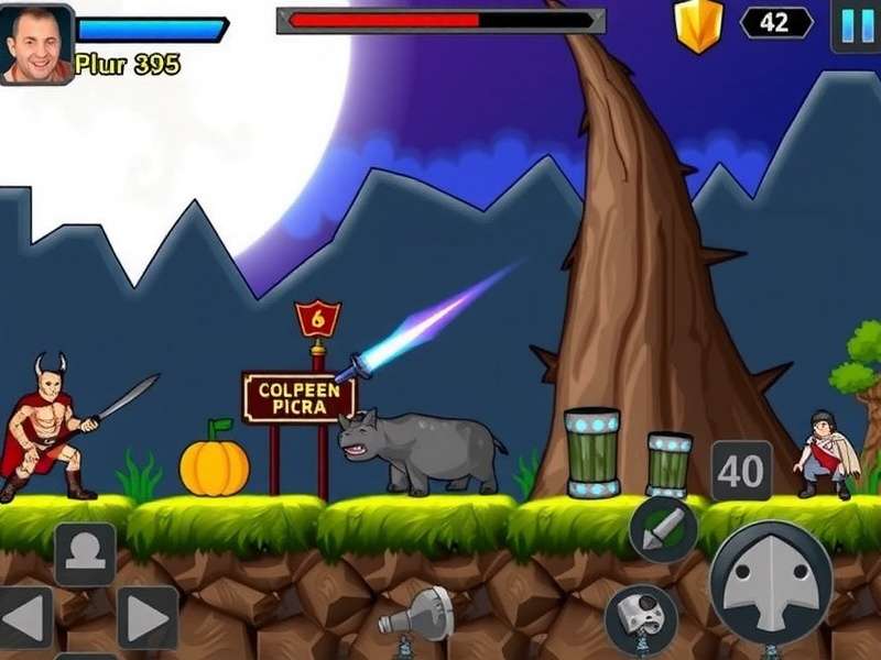 Torrent Titan Time Warriors gameplay screenshot